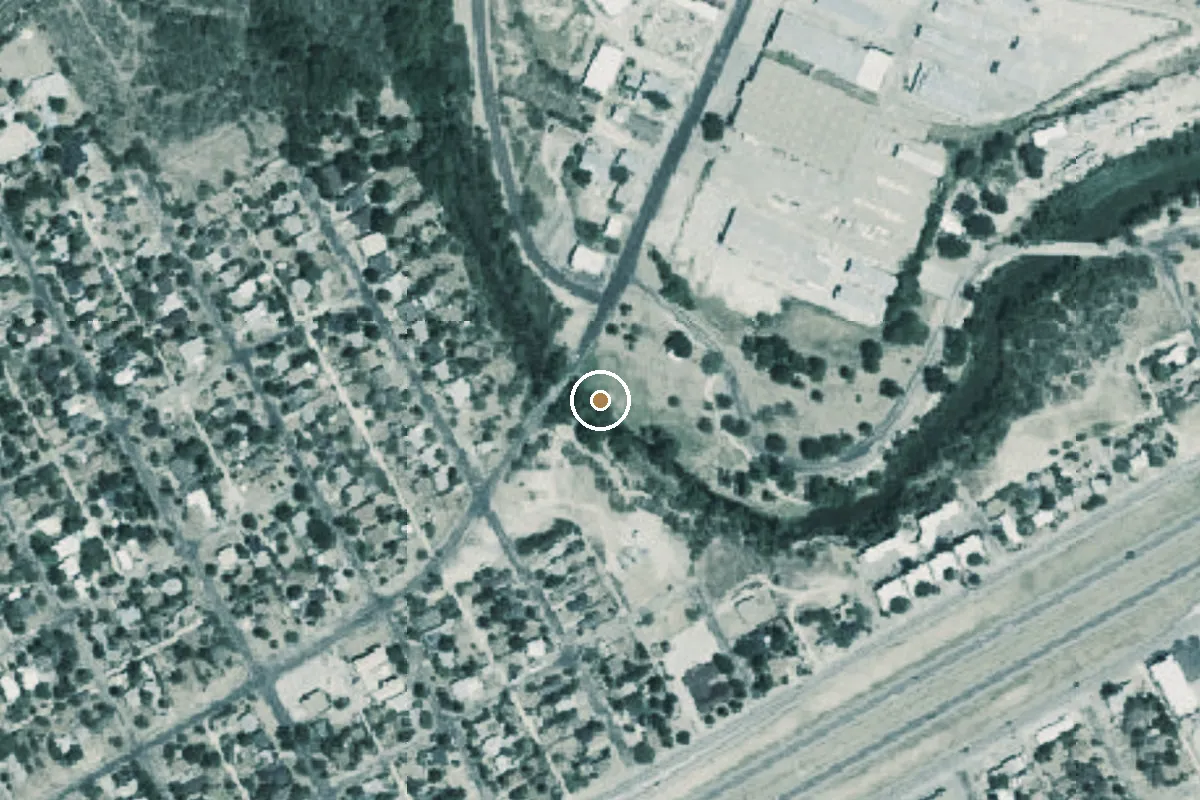 Aerial view of Picnic Bend Park Boat Ramp
