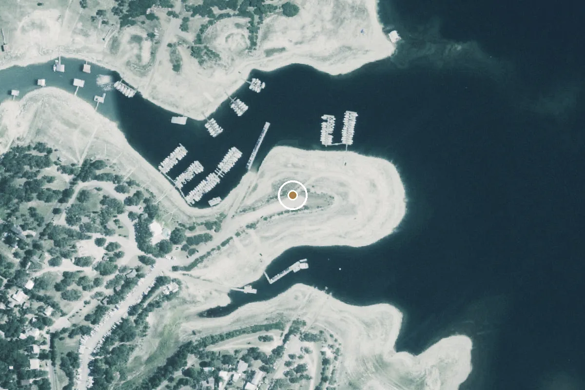 Aerial view of Ramp a the point
