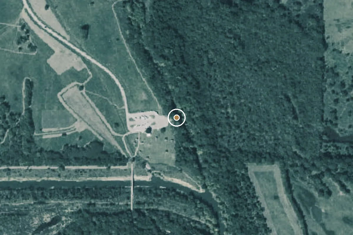 Aerial view of Ray Roberts Lake State Park - Elm Fork Unit Boat Ramp