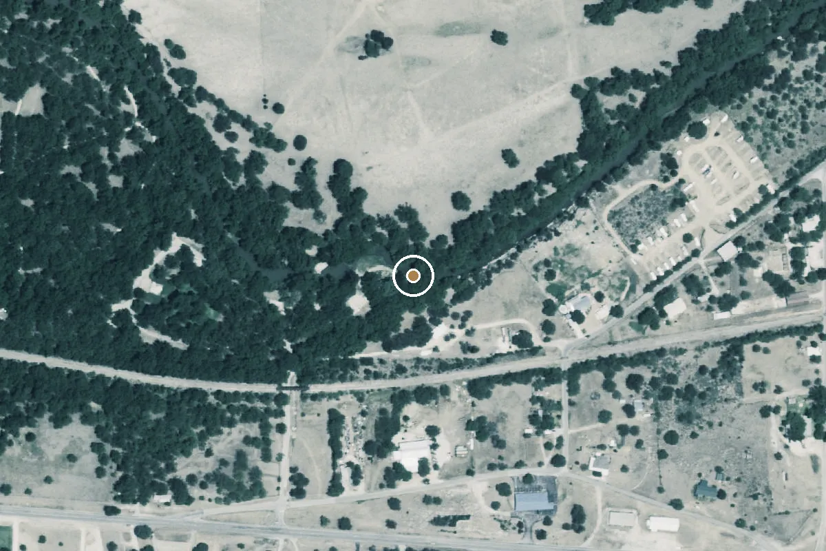 Aerial view of Risien Park Boat Ramp
