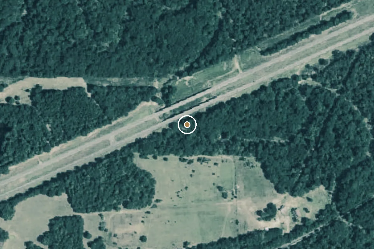 Aerial view of Sabine River Boat Ramp