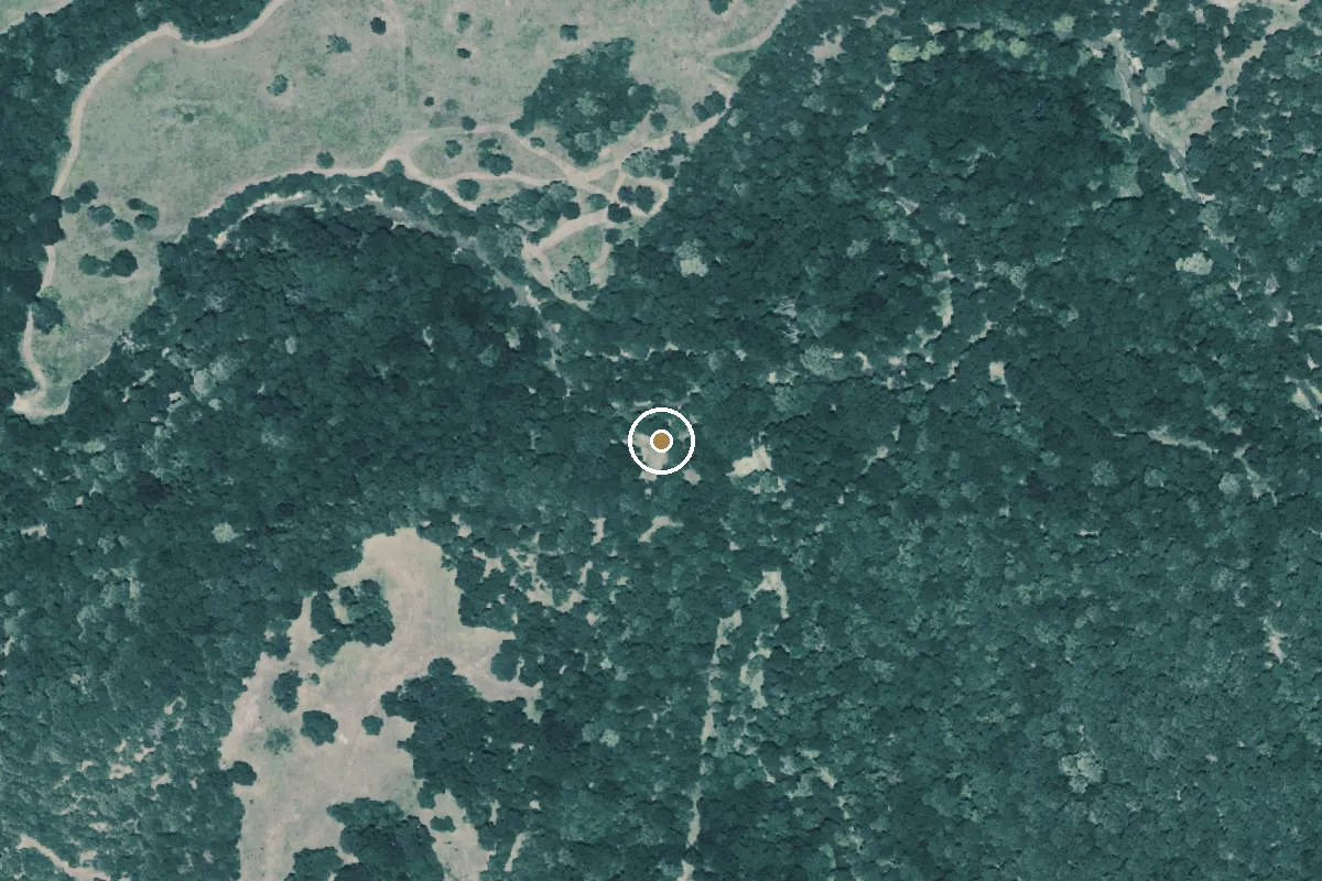 Aerial view of Sabine River Boat Ramp