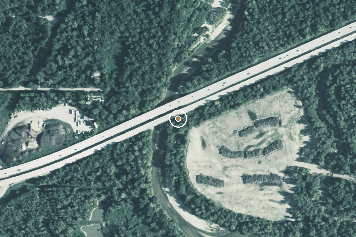 Aerial view of San Jacinto Boat Ramp