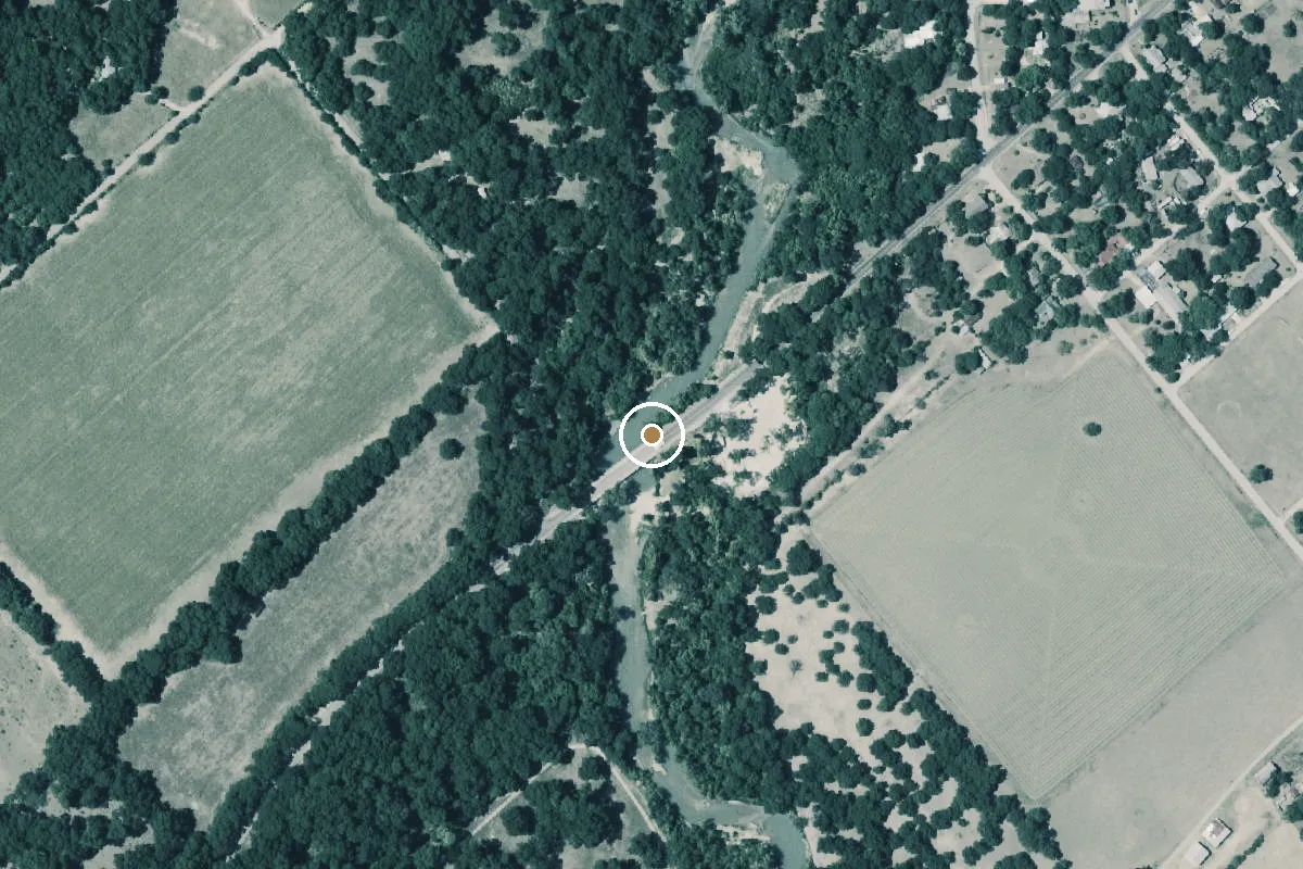 Aerial view of San Marcos Boat Ramp