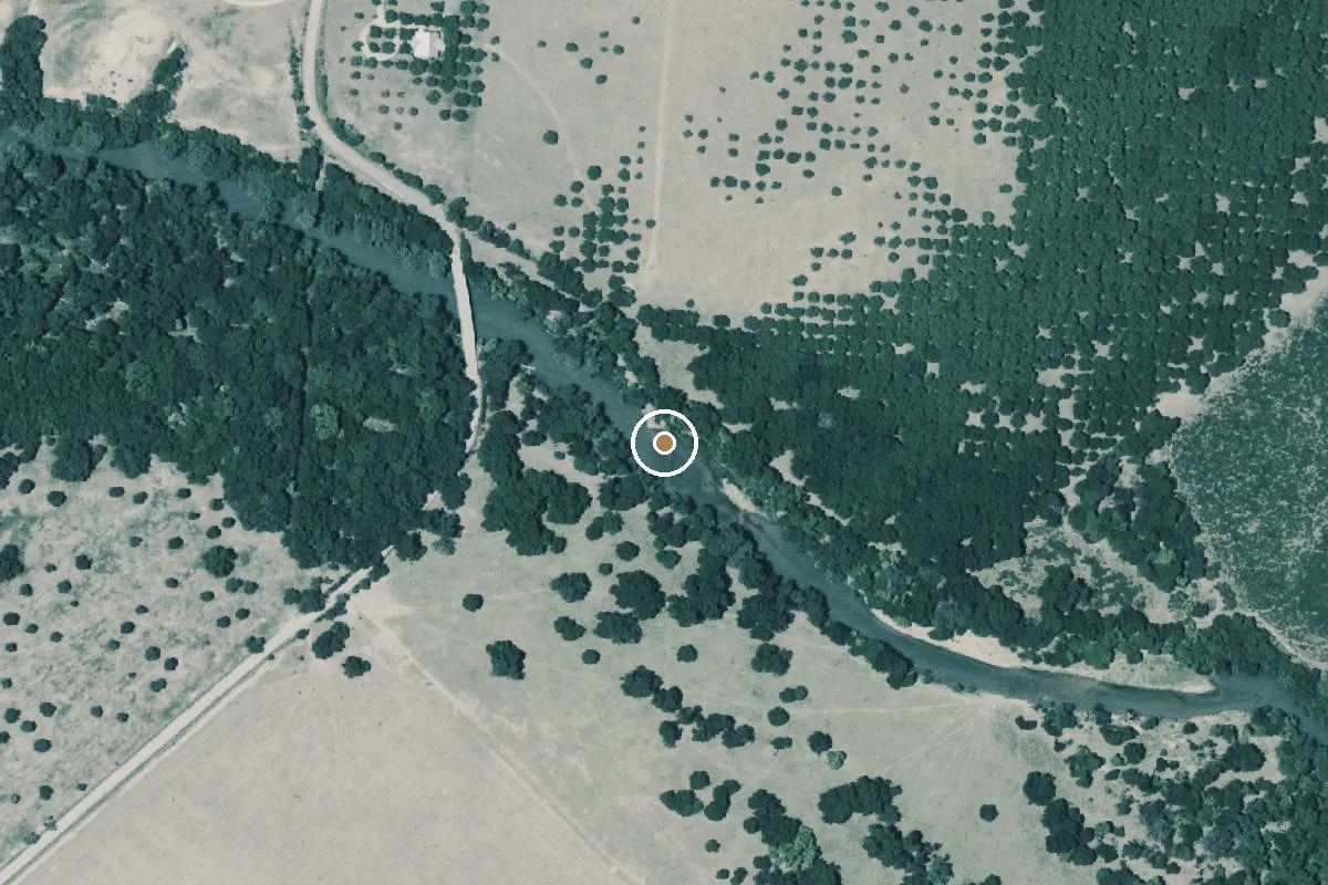 Aerial view of San Marcos Boat Ramp