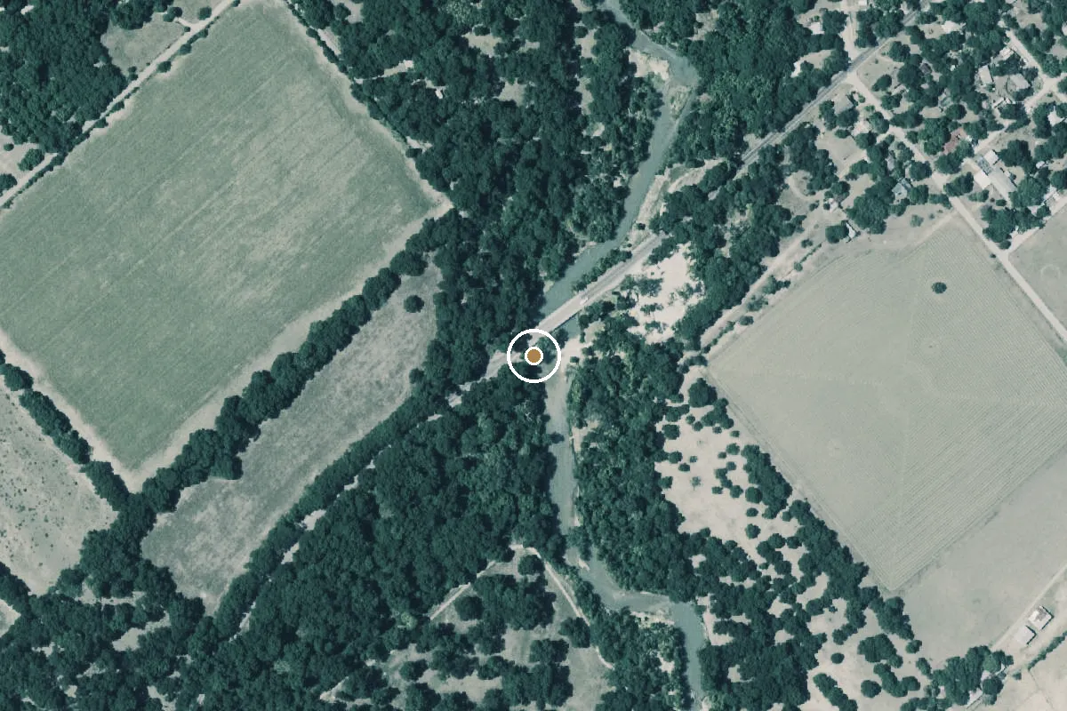 Aerial view of San Marcos Boat Ramp