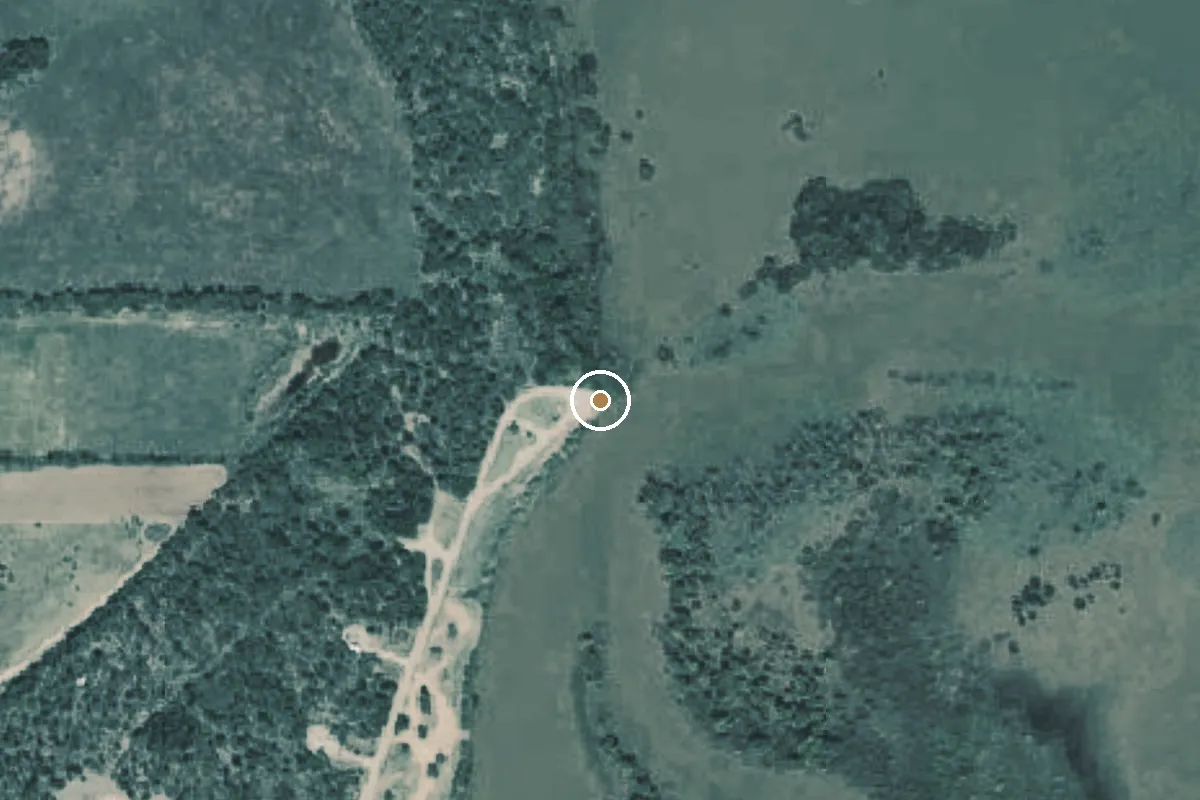 Aerial view of Sea Bee Park Boat Ramp
