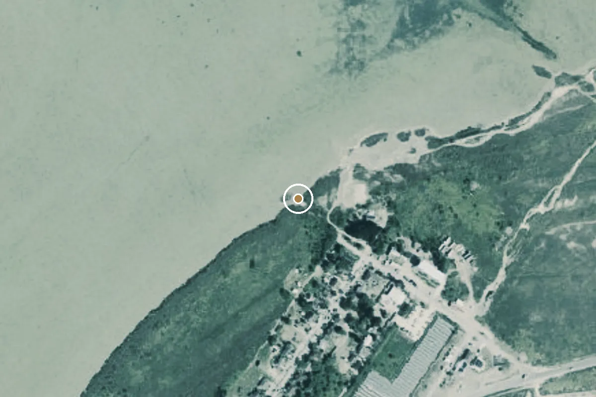 Aerial view of South Bay Boat Ramp