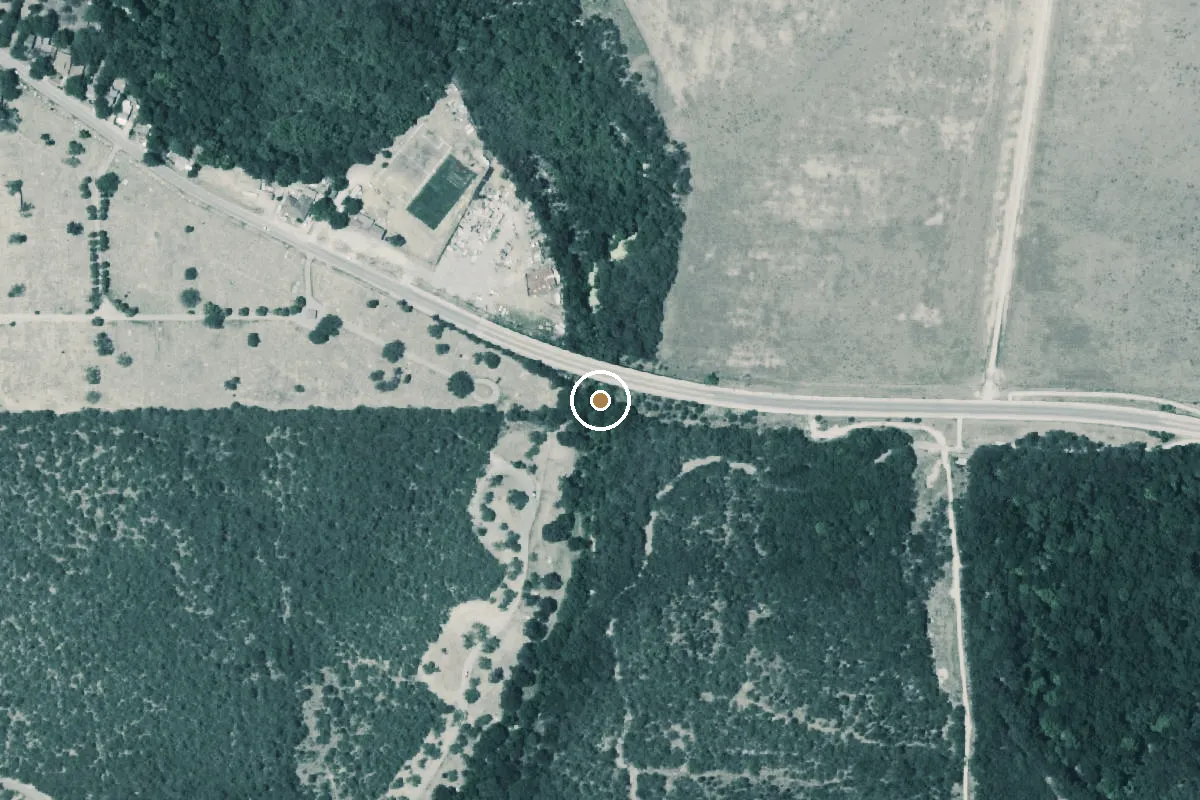 Aerial view of Southside Lions Park Boat Ramp