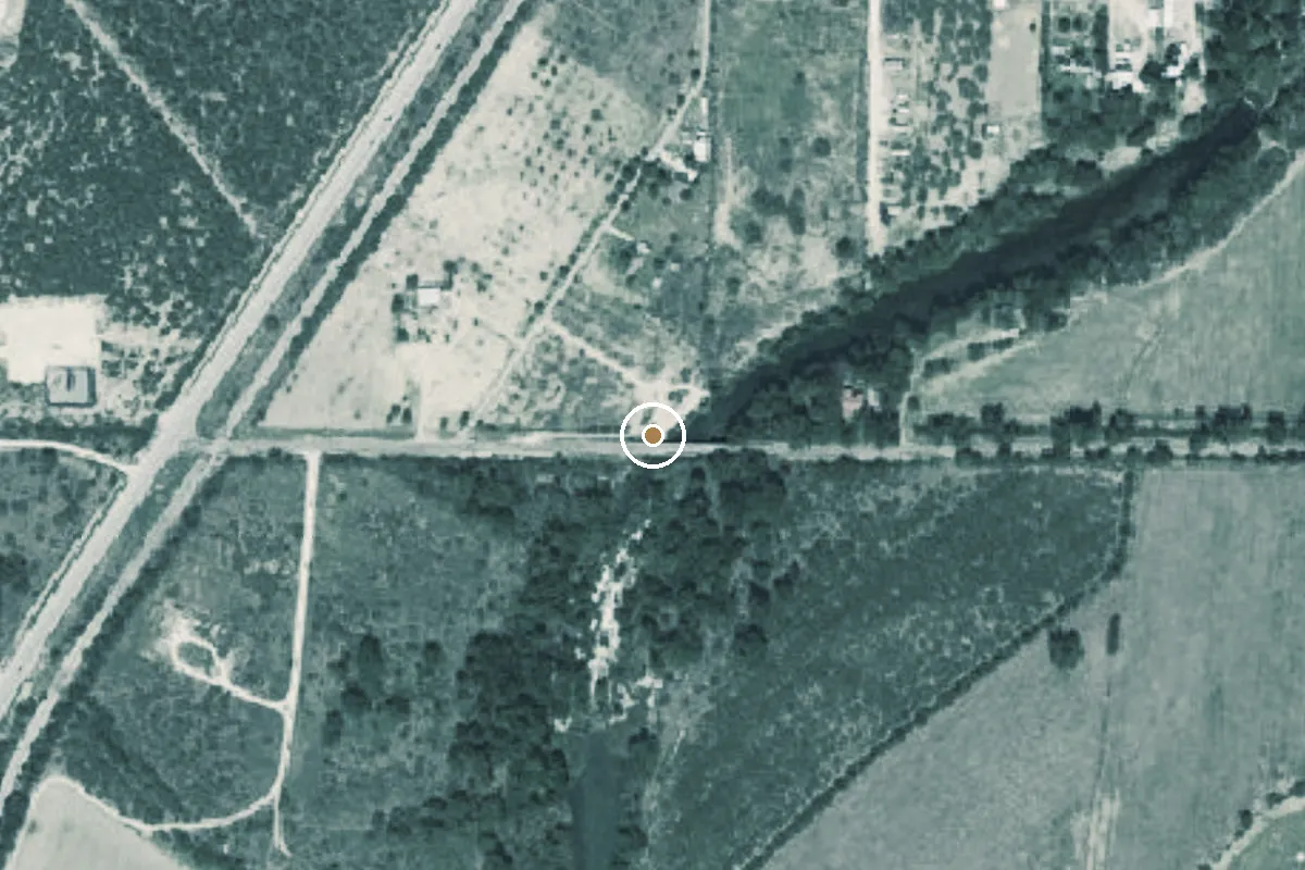 Aerial view of Spring Creek Boat Ramp