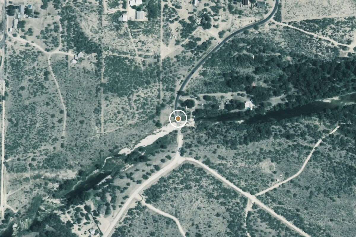 Aerial view of Spring Creek Boat Ramp