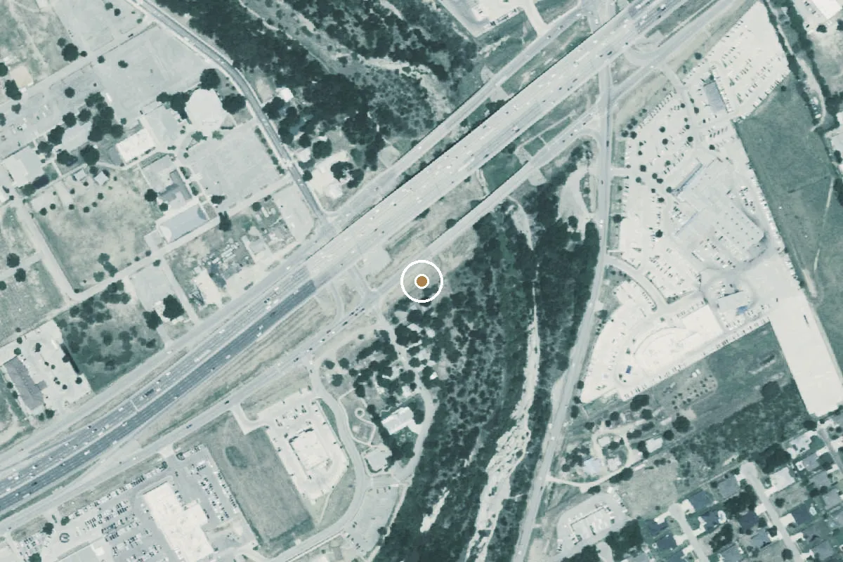 Aerial view of Stage Stop Park Boat Ramp