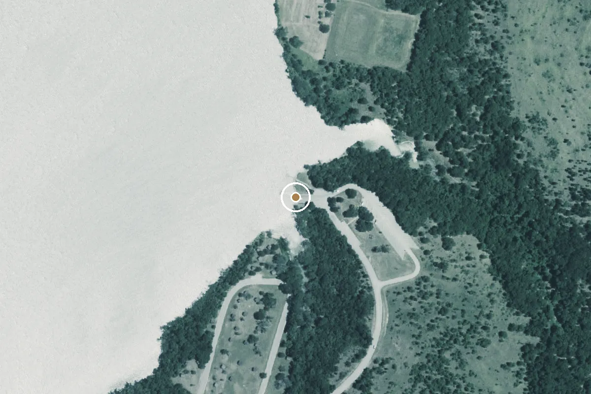Aerial view of Taylor Park Boat Ramp