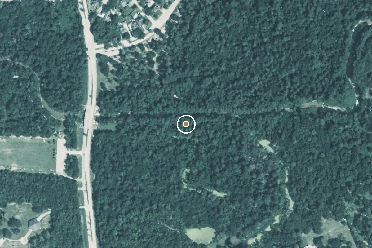 Aerial view of Telge Park Boat Ramp