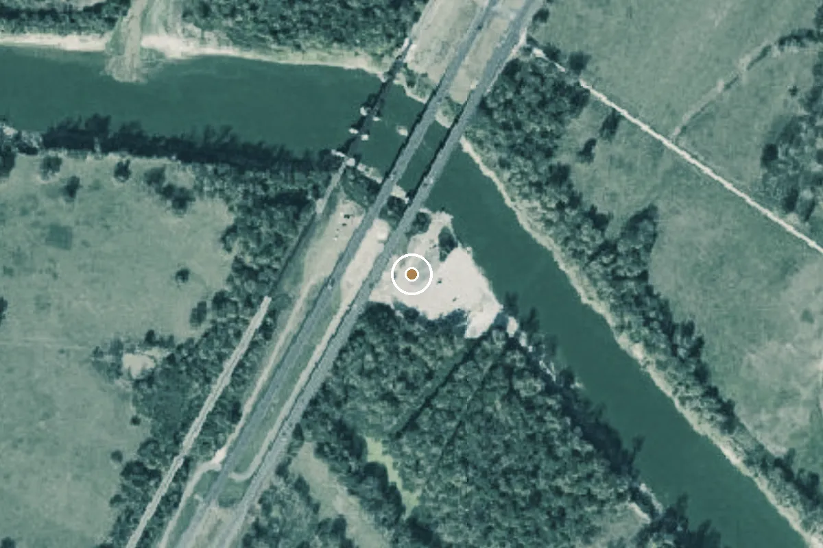 Aerial view of Trinity Boat Ramp