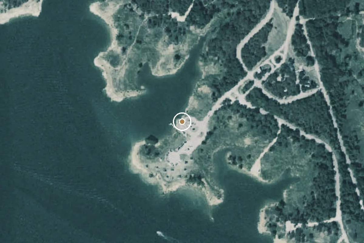 Aerial view of U.S. Army Corps of Engineers - Murrell Park Boat Ramp