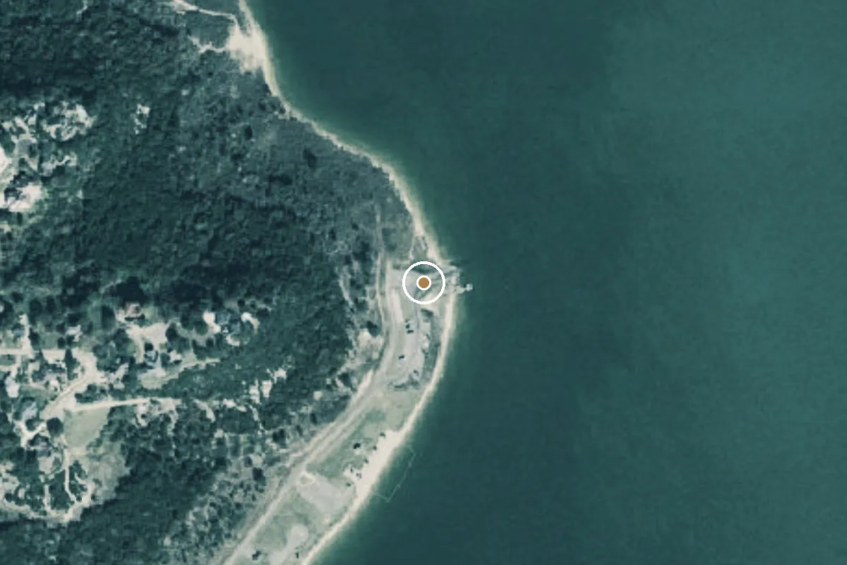 Aerial view of Westcliff Park Boat Ramp