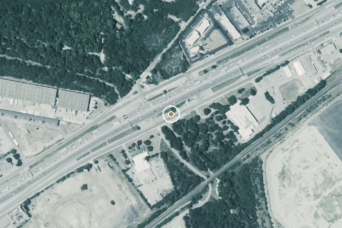 Aerial view of White Park Boat Ramp