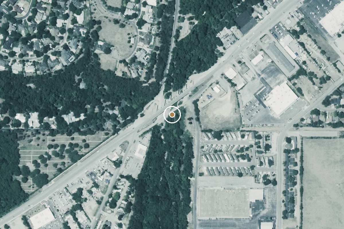 Aerial view of Wilshire Terrace Boat Ramp