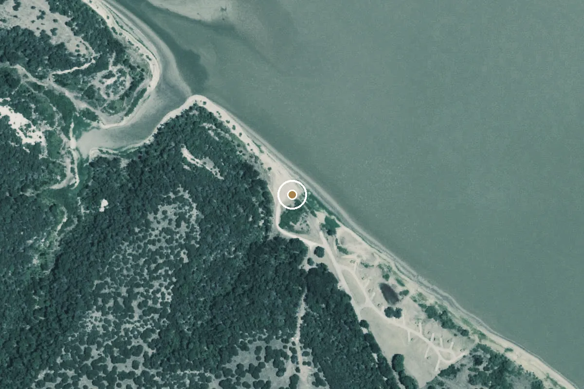 Aerial view of Winkler Park Boat Ramp