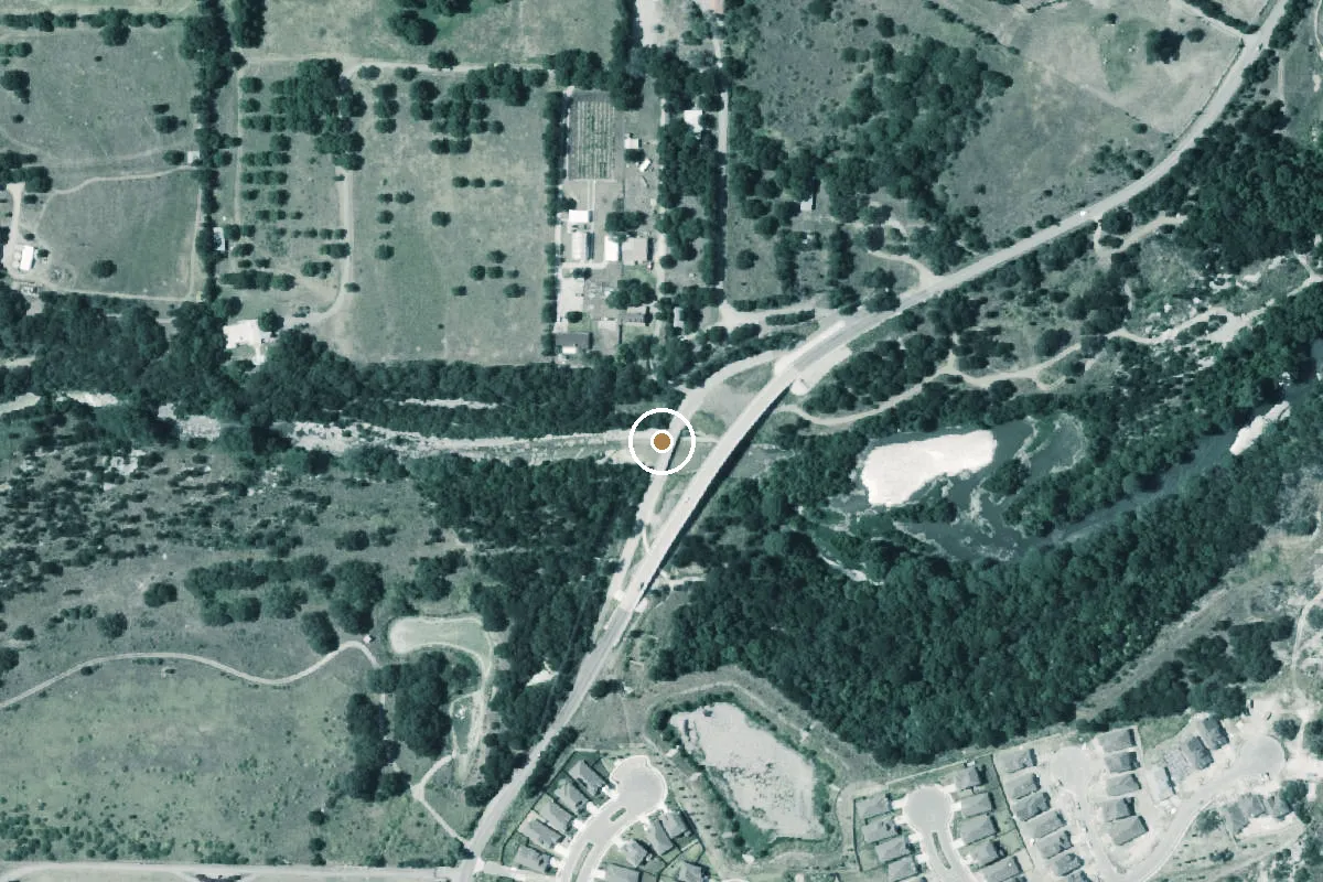 Aerial view of Wunneburger Neighborhood Park Boat Ramp